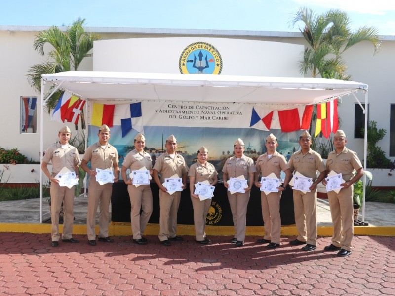 Personal de SEMAR concluyó curso de Patrullas Interceptoras en Tuxpan