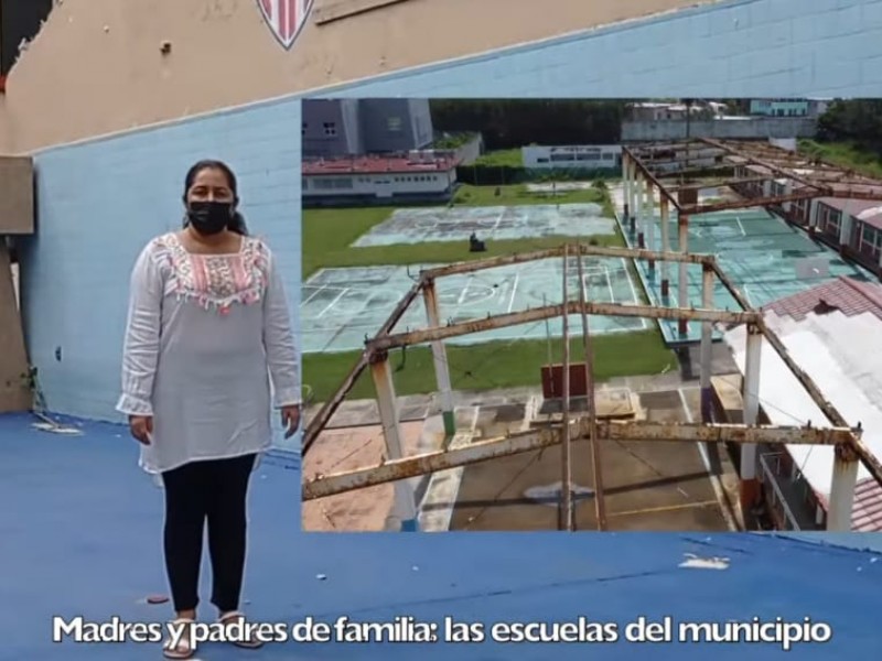 Personal docente piden que atiendan condiciones de escuelas de Veracruz