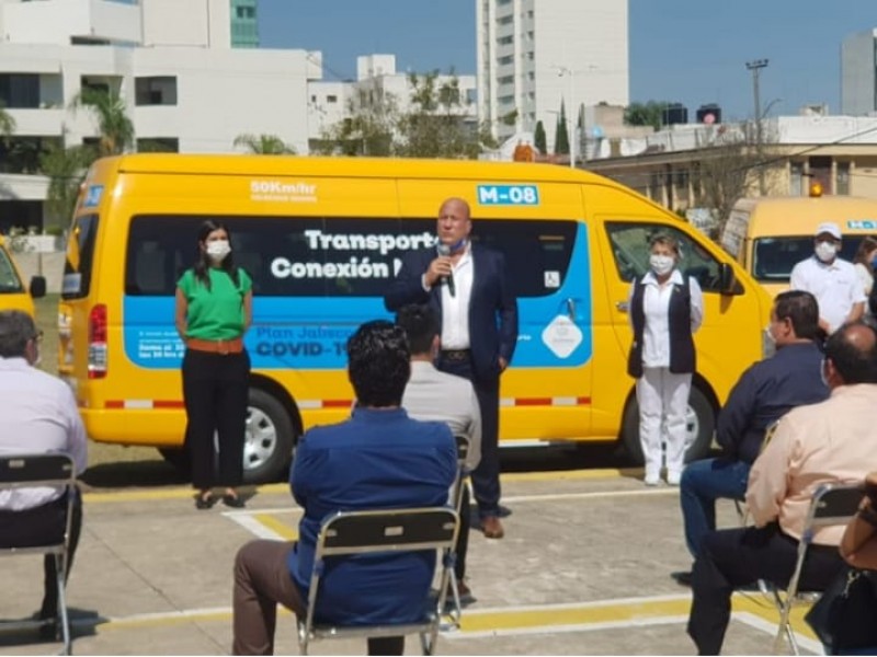 Personal médico en Jalisco tendrá servicio de transporte gratuito