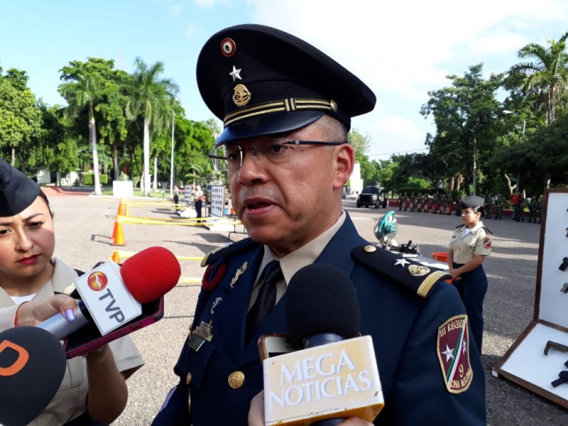 Personas evacuadas , ya regresan a sus domicilios:EJÉRCITO.