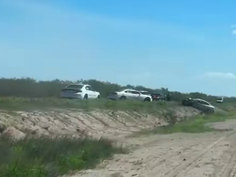 Personas prensadas tras accidente carretero
