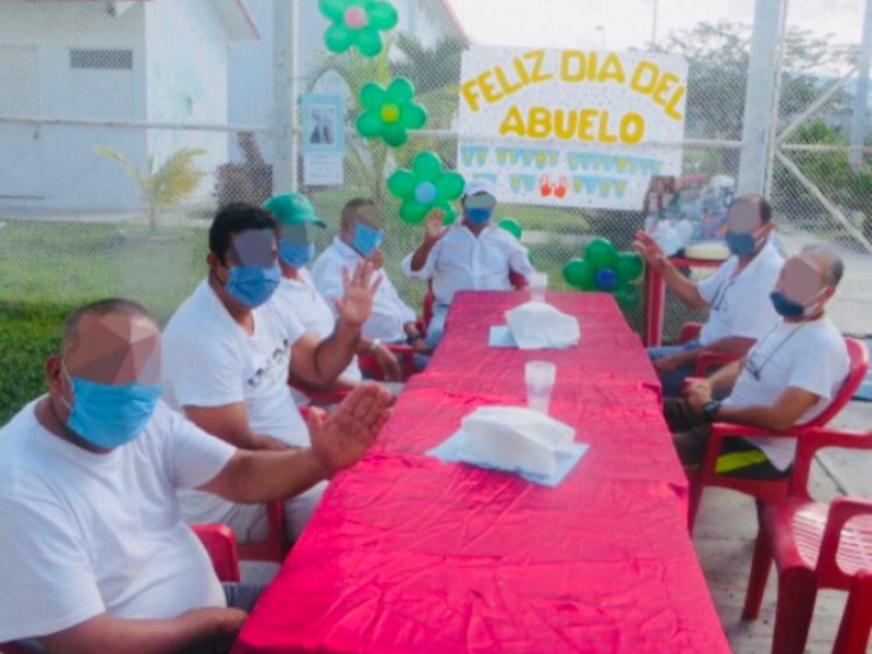 Personas privadas de su libertad celebran día del abuelo