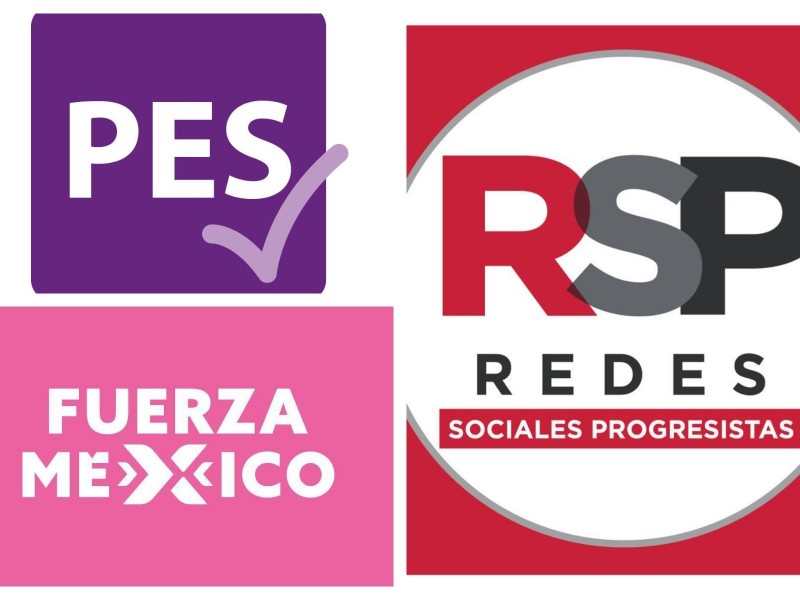 PES, Fuerza por México y RSP perderían registro