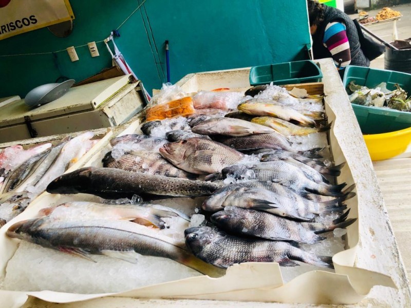 Pescaderías resienten llegada del frío, ventas caen hasta un 50%