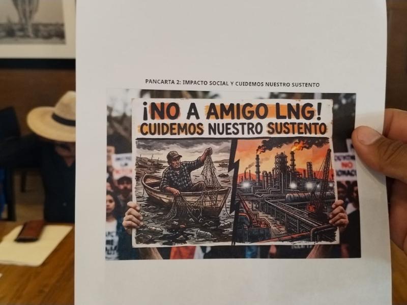 Ribereños exigen diálogo con representantes de AMIGO LNG