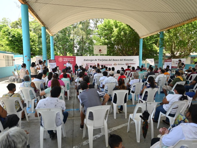 Pescadores de Tuxpan reciben apoyo de Bienpesca