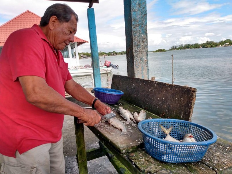 Pescadores veracruzanos mantienen la lucha contra el Covid-19