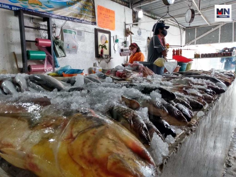 Pese a Cuaresma, no hay demanda de pescados y mariscos