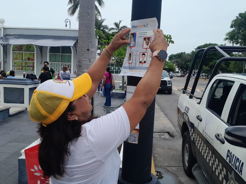Pese amenazas sigue la búsqueda de desaparecidos en Veracruz