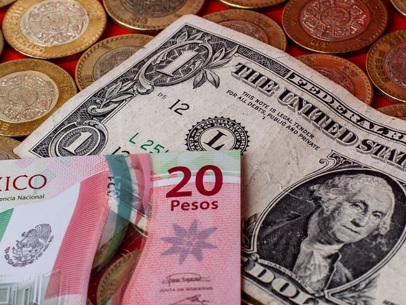 Peso mexicano arranca la jornada en $20.05 por dólar