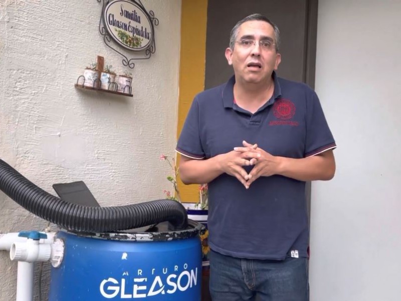 Pide Arturo Gleason trabajar en equipo para captar lluvia