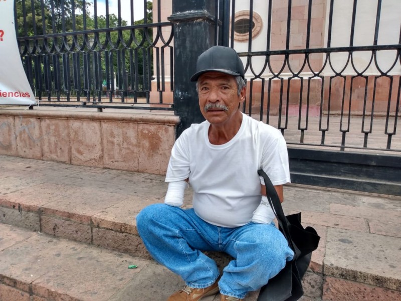 Pide ayuda para comer y enfrentar la pandemia