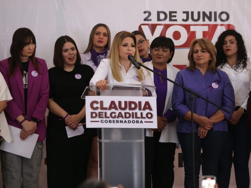 Pide Claudia Delgadillo minuto de silencio por víctimas de feminicidio