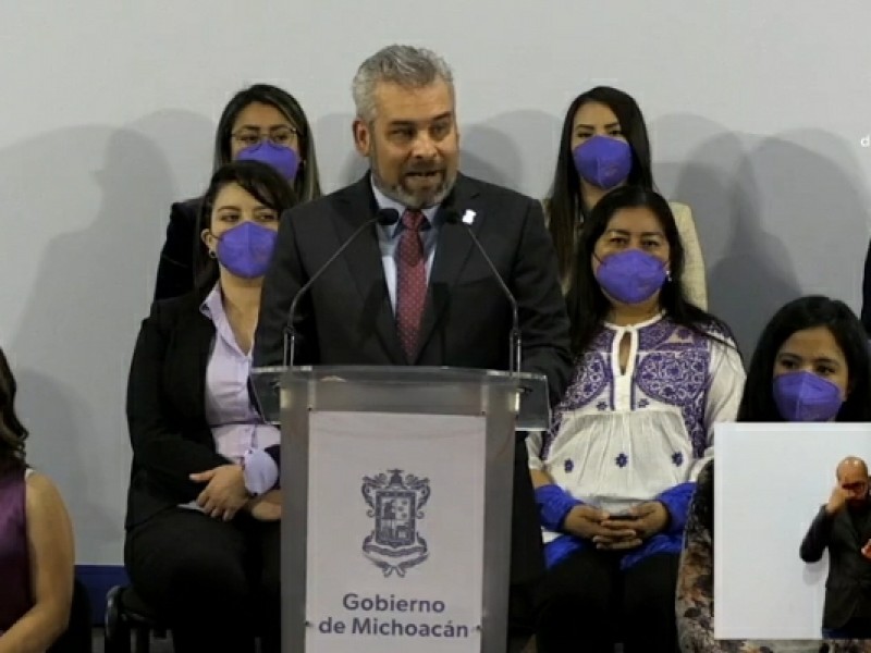 Pide Gobernador no ejercer violencia en marchas feministas