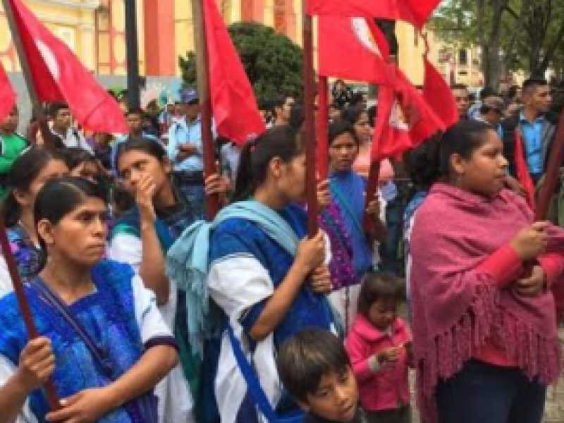 Piden a empresarios no sancionar a mujeres que protesten