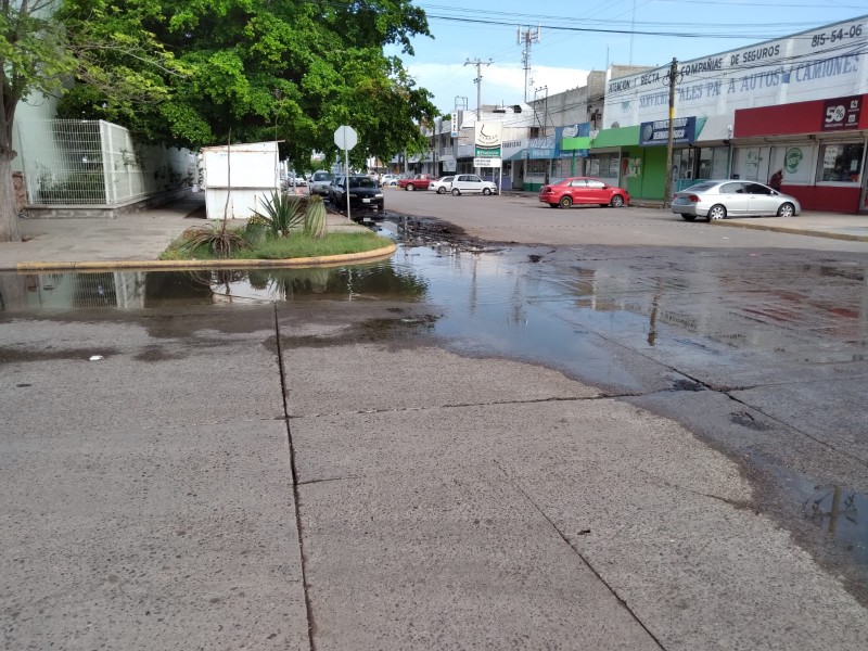 Piden a Japama atender fuga de agua en sector Fátima