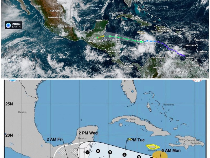 Piden a población mantenerse alertas por tormenta tropical Lisa