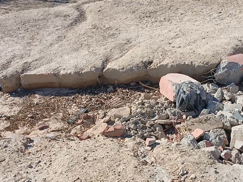 Solicitan a Servicios Públicos se de mantenimiento a calle Cabo Pulmo