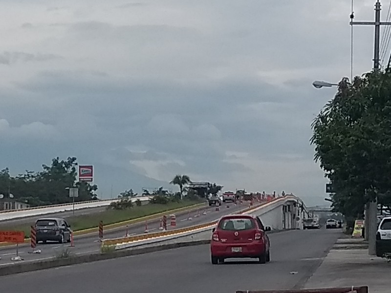 Piden agilizar obra en  puente del libramiento