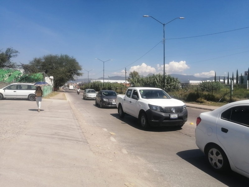 Piden alumbrado en bulevar Vasco de Quiroga y La Luz