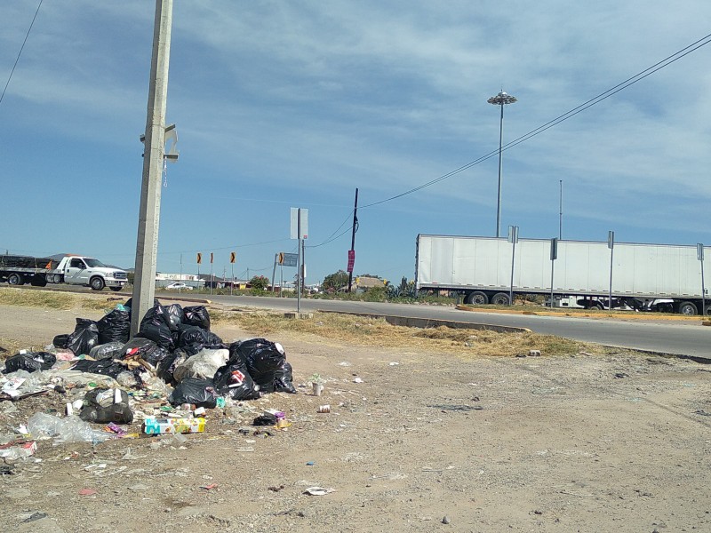 Piden alumbrado en Eje Metropolitano de León