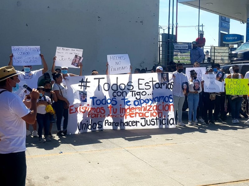 Piden apoyo para Isabel, afectada por explosión en Tonalá