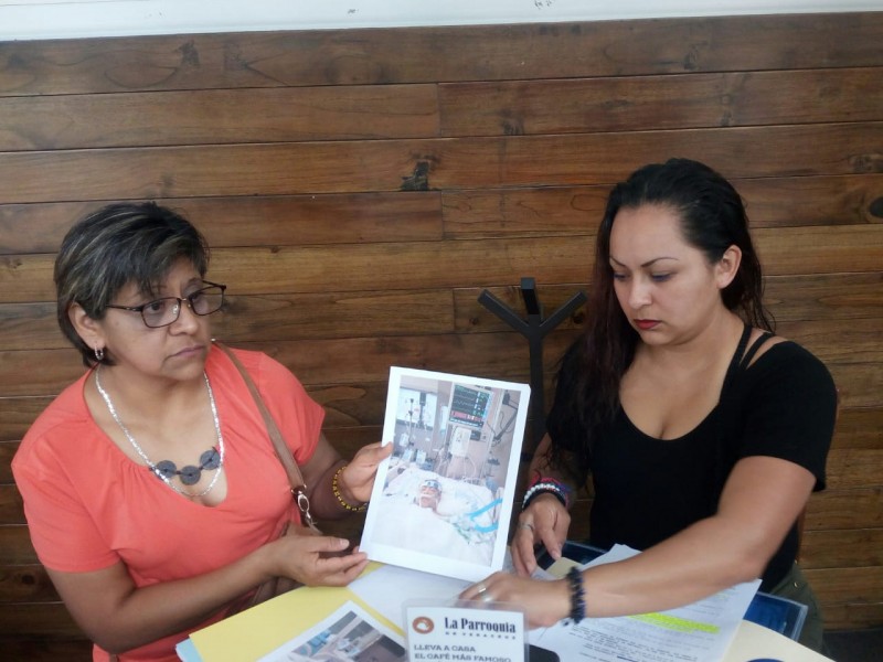 Piden apoyo para traslado de enfermo a México