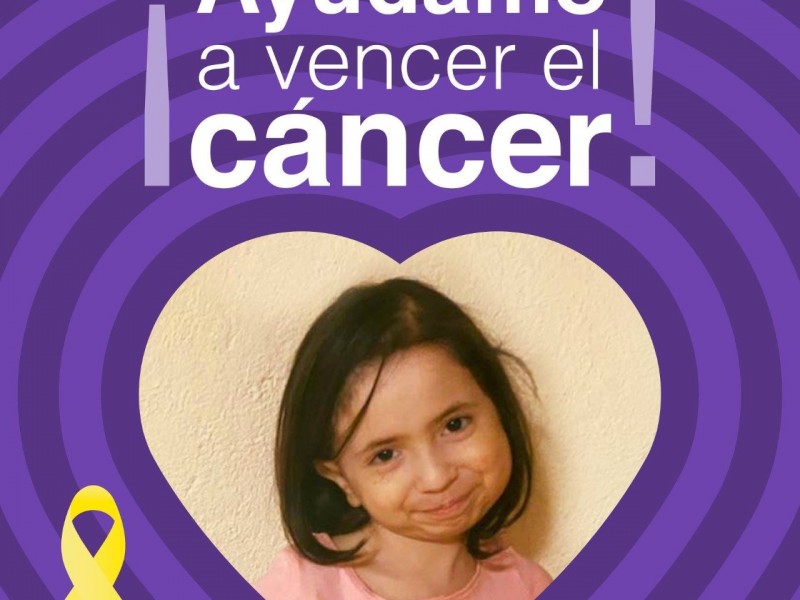Piden apoyo para tratamiento de cáncer de Renata