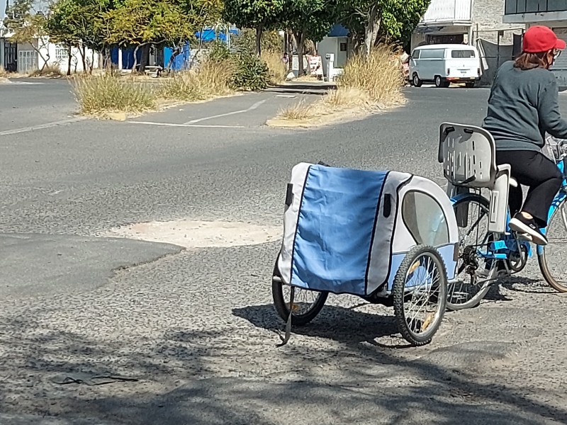 Piden arreglo de vialidades en Valle Dorado en Tlajomulco