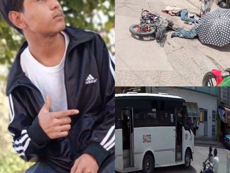 Piden ayuda para joven motociclista accidentado en Infonavit 1