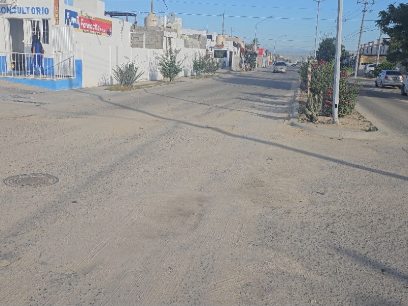 Solicitan bacheo en boulevard Villas de Cortez