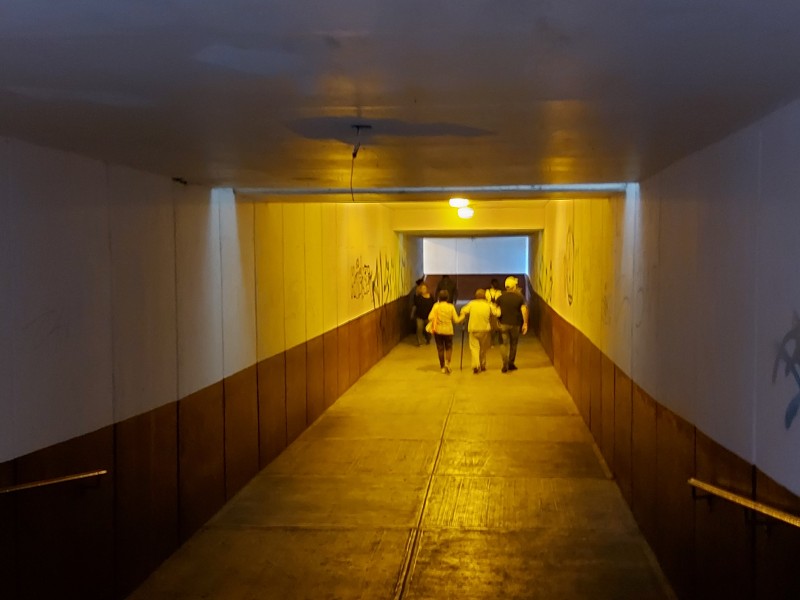 Piden ciudadanos activar vigilancia en túnel del IMSS
