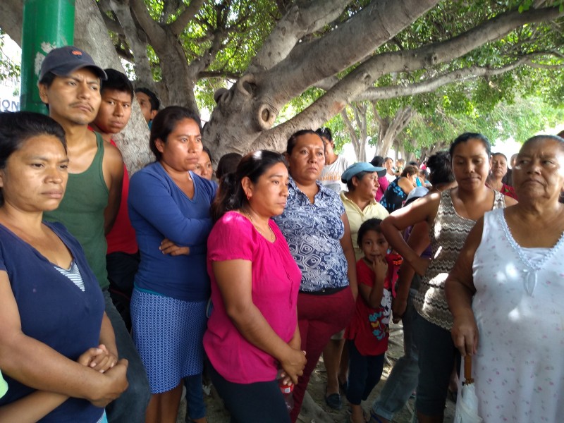 Piden creación de ruta de transporte familias afectadas