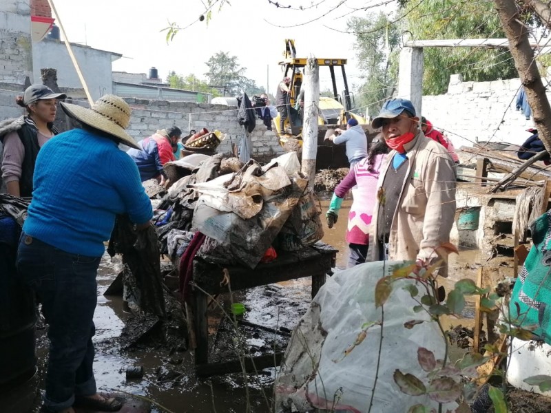 Piden diputados apoyo para afectados por lluvias en Edomex