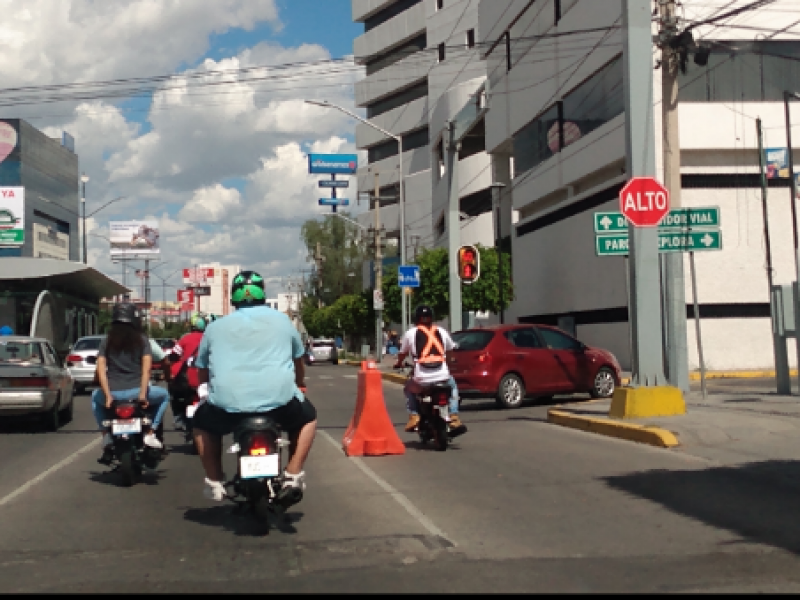 Piden eliminar ciclovía en calle Parral