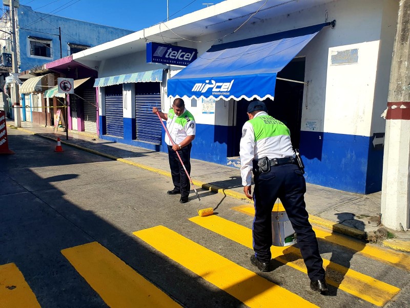 Piden en Tamiahua, respetar pasos peatonales