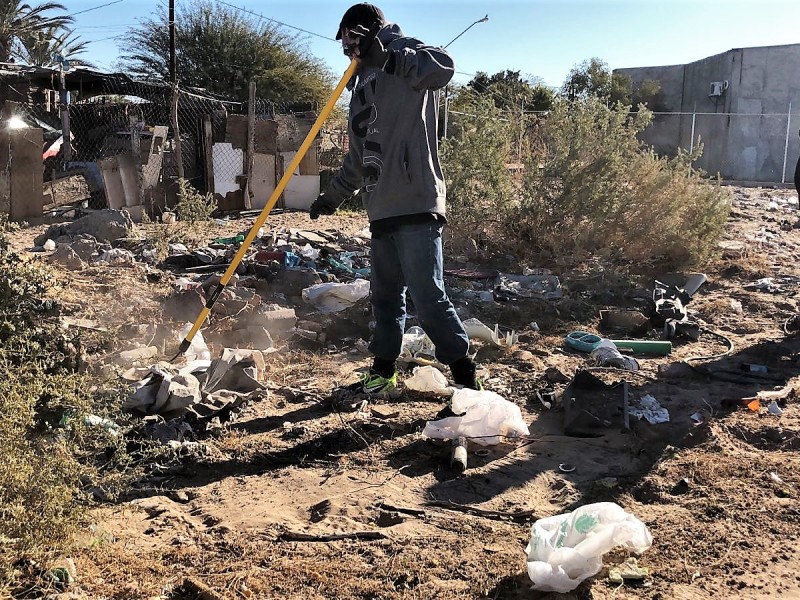 Piden evitar tirar basura en espacios públicos