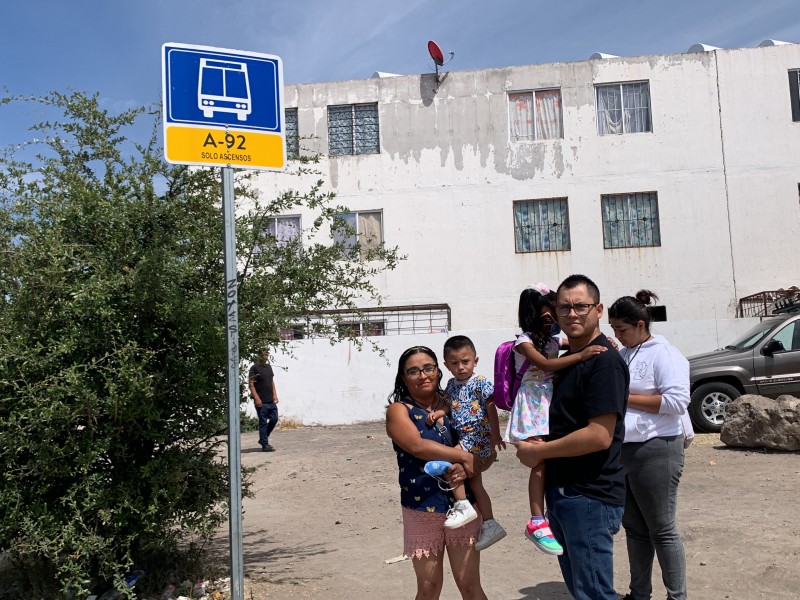 Piden incrementar rutas de transporte en Brisas del Campestre.