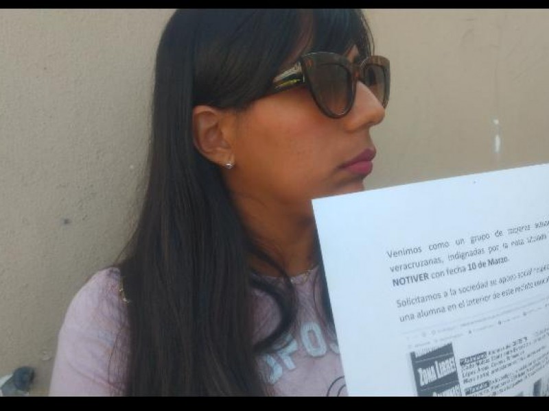 Piden justicia para menor abusada en Secundaria de Veracruz.