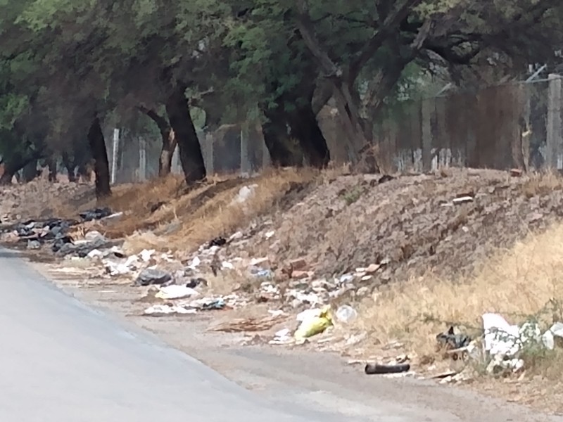 Piden limpieza en avenida Ojo de Agua