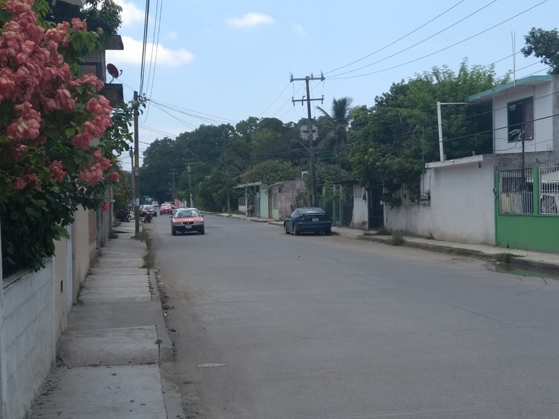 Piden seguridad en colonia Pisa Flores y Lomas