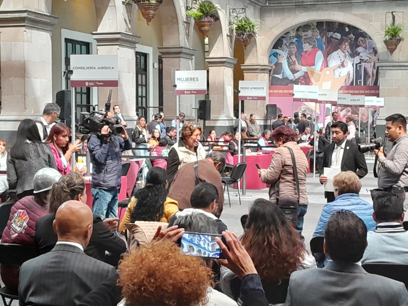 Piden mexiquenses atención en salud, seguridad y educación en audiencia