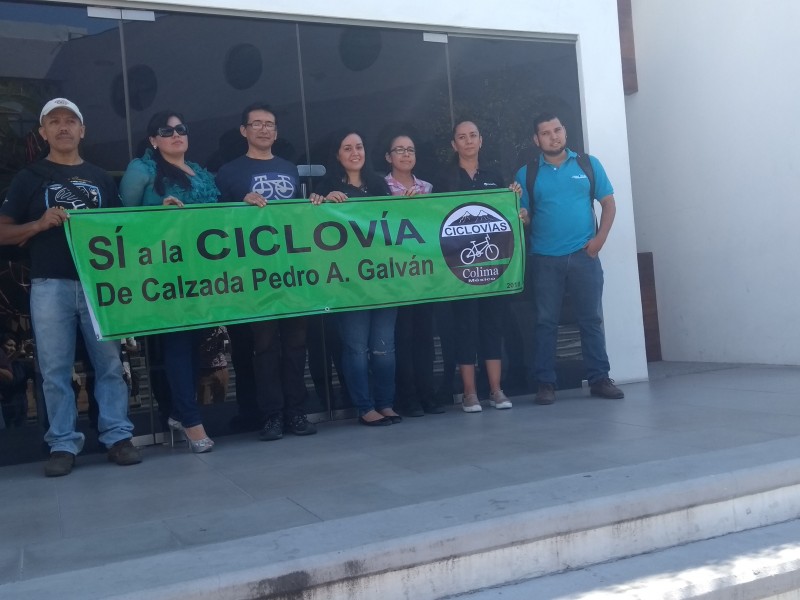 Piden no eliminar ciclovías de la Calzada Galván