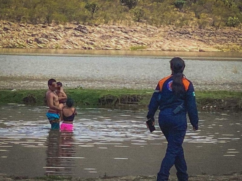 Piden no entrar a presas y bordos