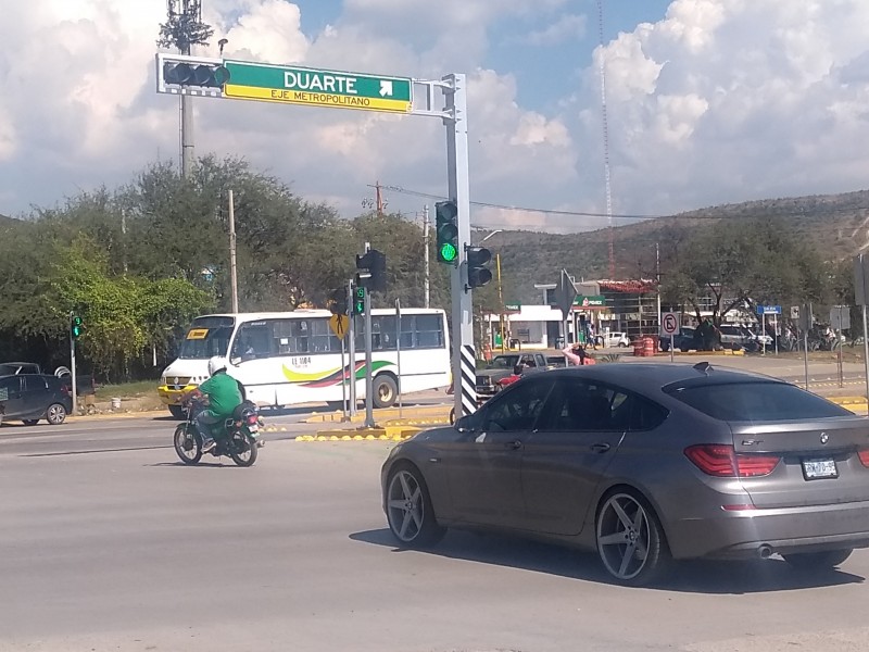 Piden puente peatonal en Eje Metropolitano