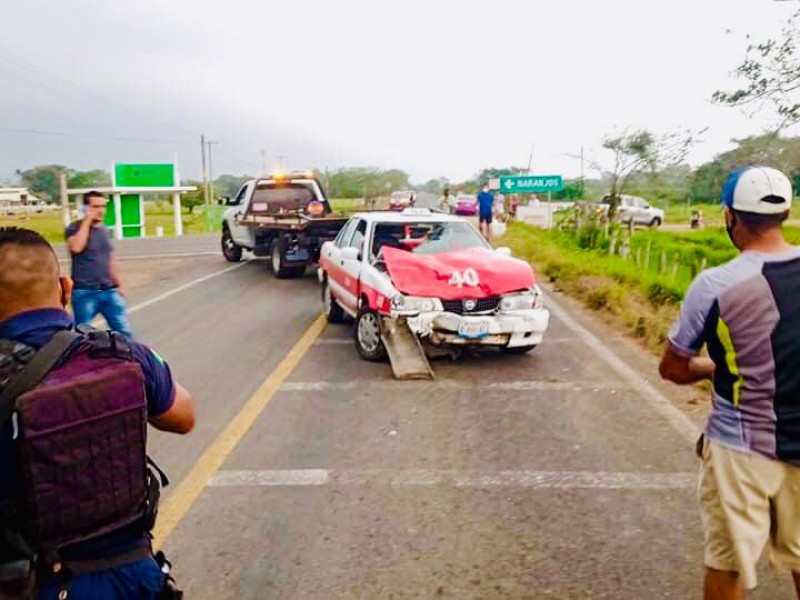 Piden reductores de velocidad en crucero Milpas-Tamiahua