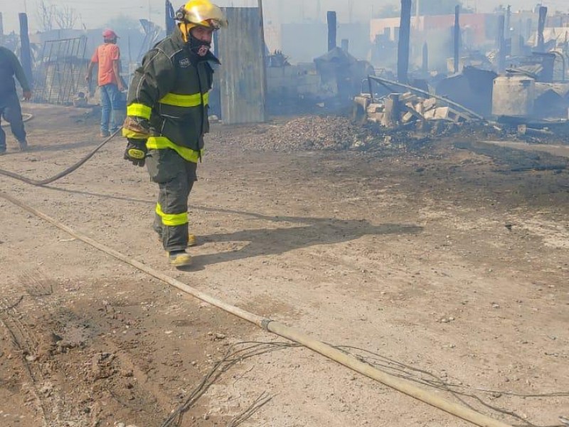 Piden regularización de terrenos para evitar incendios en jacales