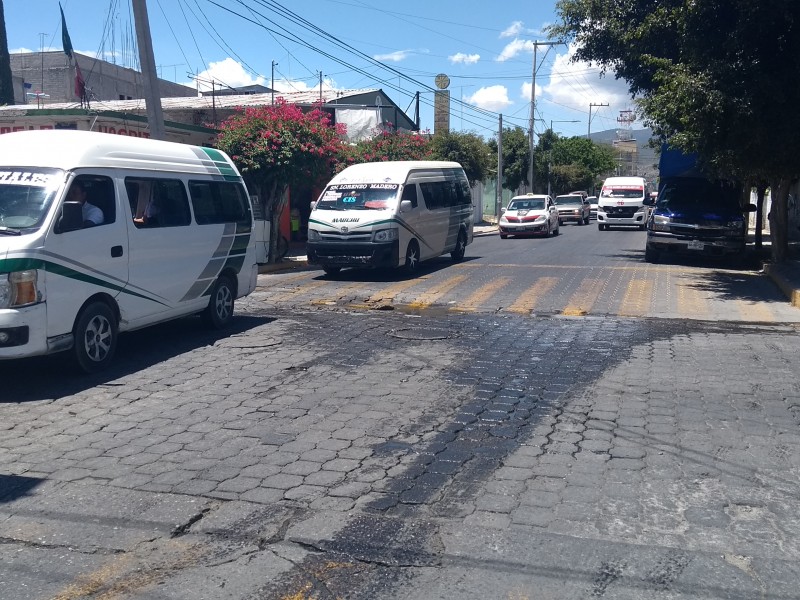 Piden reparación de avenida 17 Sur por baches