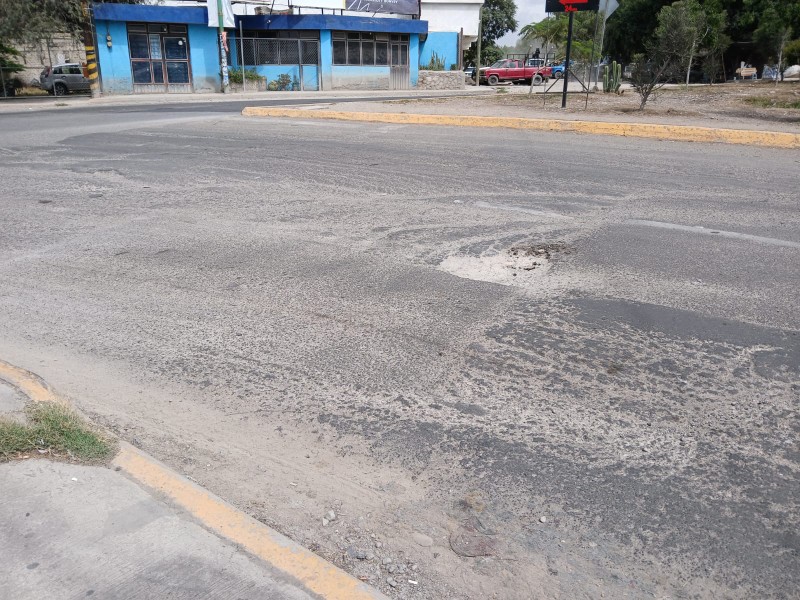 Piden reparación de intersección en la Y de Peñafiel