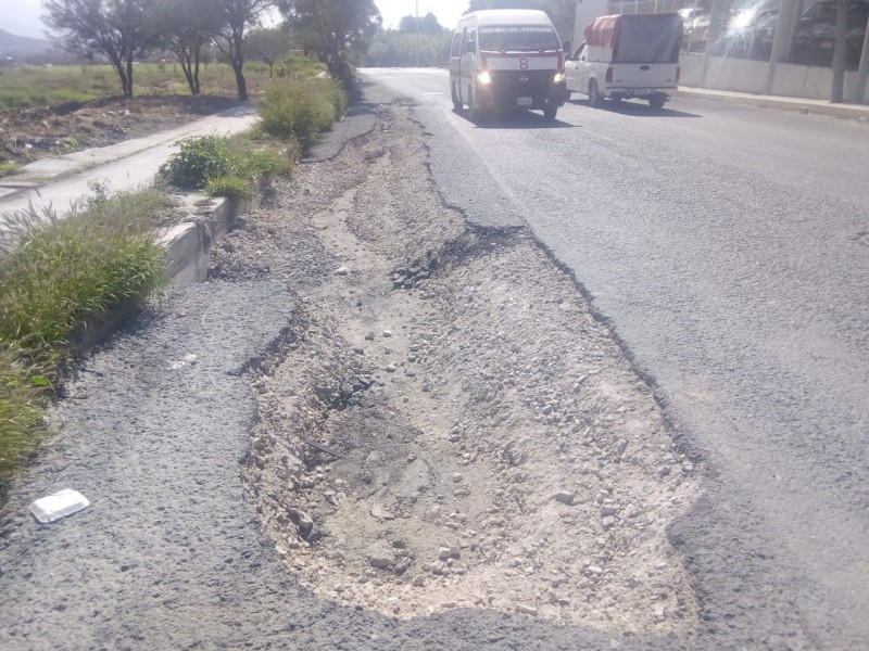 Piden reparar camino viejo a San Diego Chalma